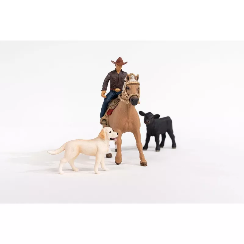 schleich Western Riding Adventures, 3 vuosi/vuotta, monivärinen