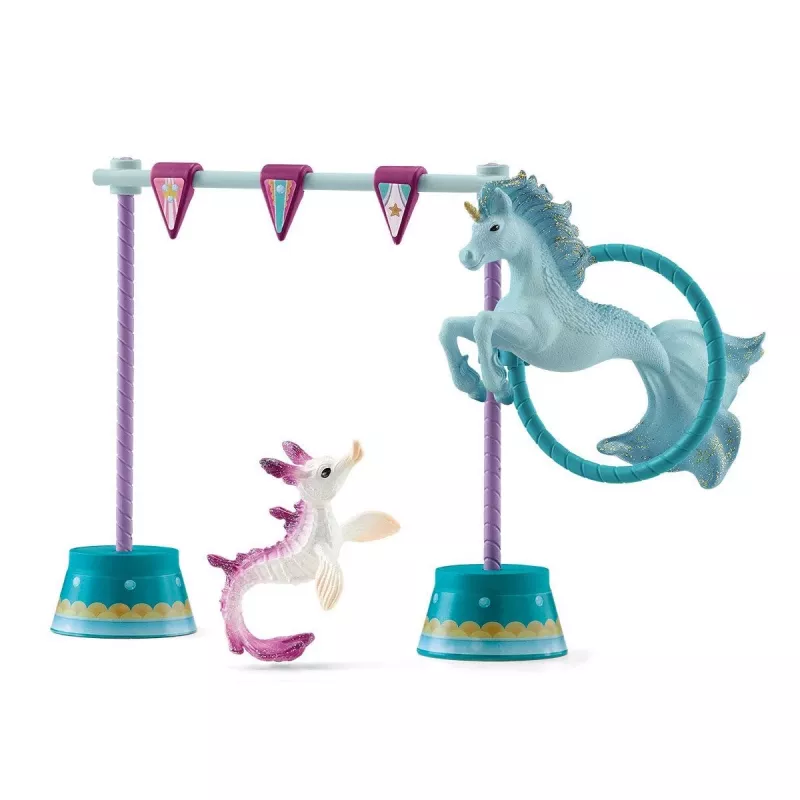Schleich Magical Underwater Tournament leikkisetti, 5 vuotta täyttäneille, monivärinen