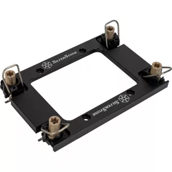 CPU-jäähdyttimen kannan asennussarja SILVERSTONE XAC-MK-4710 — kiinnike Intel LGA4677 / LGA4710, musta, XE360PDD / XE360-sarjalle