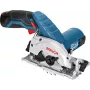 Bosch GKS 12V-26 Professional 06016A1001 akkukäyttöinen pyörösaha, 12 V, 85 mm terä, ilman akkua ja laturia, sininen/musta