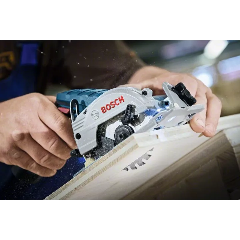 Bosch GKS 12V-26 Professional 06016A1001 akkukäyttöinen pyörösaha, 12 V, 85 mm terä, ilman akkua ja laturia, sininen/musta