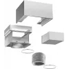 Liesituulettimen kierrätysilmasarja Siemens LZ11FXC56, ruostumaton teräs, 4,2 kg, 1 kpl
