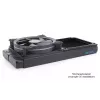 Jäähdytysjärjestelmä Alphacool 24831 silikoni musta 14 cm tuuletin
