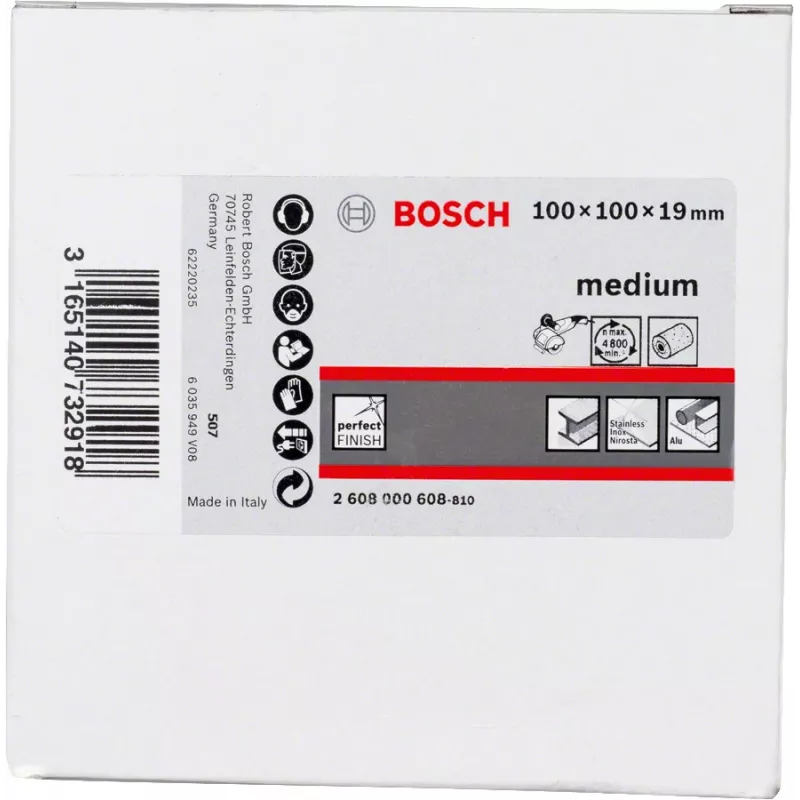 Bosch 2 608 000 608 hiomatarvike 1 kpl hiomapää