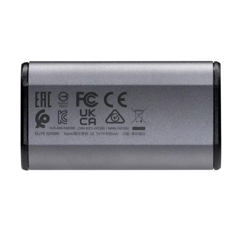 ADATA SE880 500 GB USB Type-C 3.2 Gen 2 (3.1 Gen 2) Wi-Fi harmaa