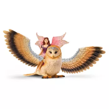 schleich BAYALA keiju lentää Glam-pöllöllä, 5 vuosi(a), aurinkokeijut, yksisarviset & keijut, monivärinen, muovi