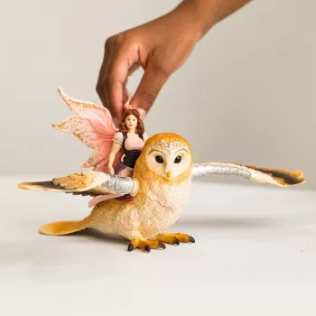 schleich BAYALA keiju lentää Glam-pöllöllä, 5 vuosi(a), aurinkokeijut, yksisarviset & keijut, monivärinen, muovi