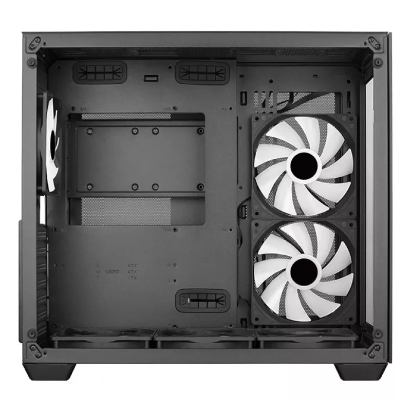 Aerocool Dryft Midi Tower musta