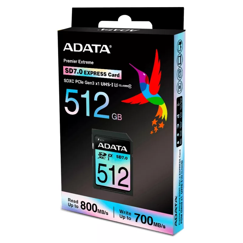 Flash-muisti ADATA 512 GB SDXC UHS-I ADATA Premier Extreme