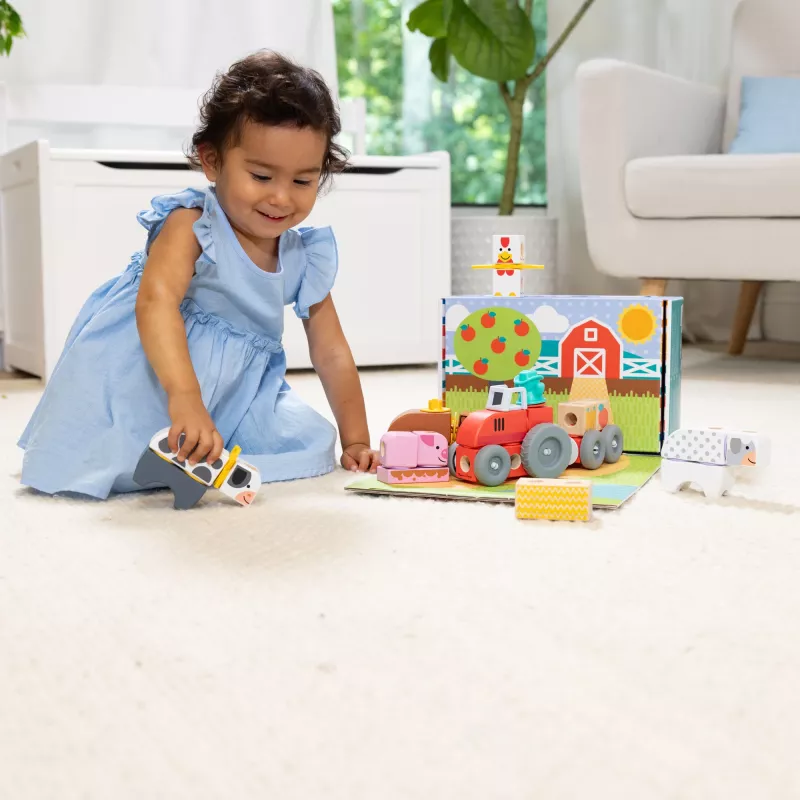 Melissa & Doug MDT BBN Blockables Farm GML, 2 vuosi(a), 56 kpl, muovi, puu