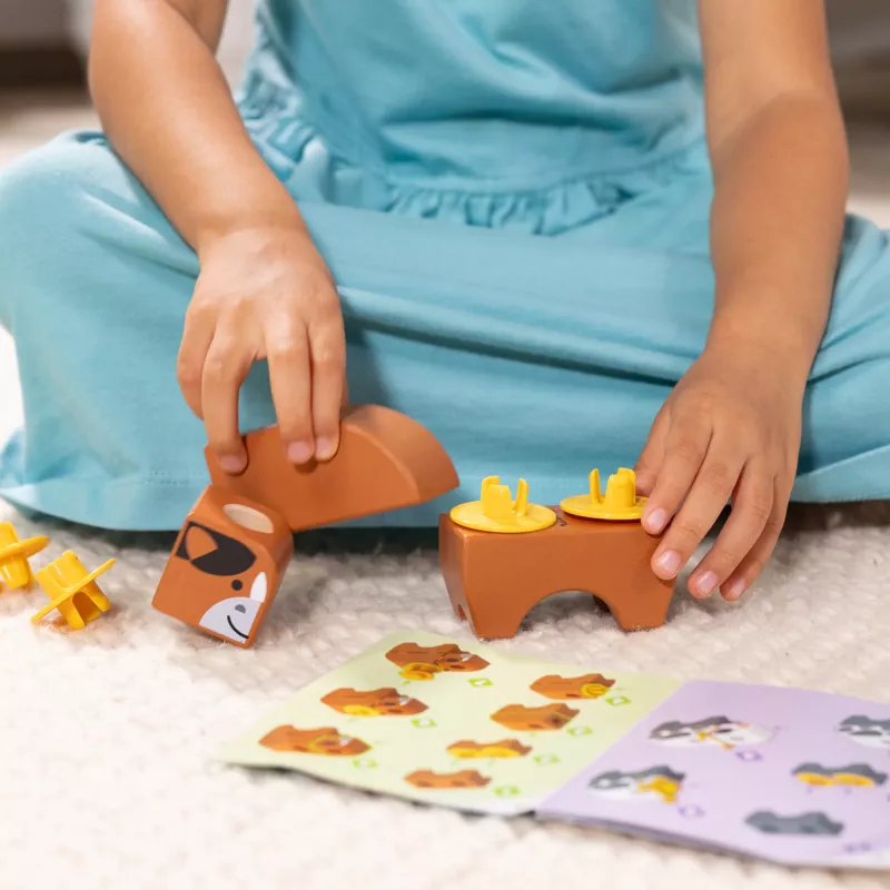 Melissa & Doug MDT BBN Blockables Farm GML, 2 vuosi(a), 56 kpl, muovi, puu