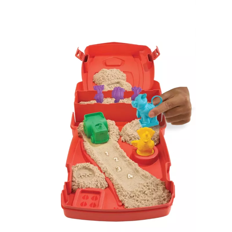 Spin Master Kinetic Sand - Sandy Farm -setti, leikkihiekka
