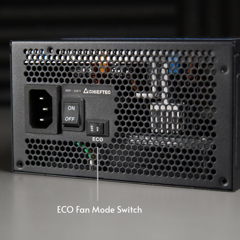Chieftec Atmos virtalähde 750 W 20+4-nastainen ATX ATX musta