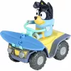 Moose Toys Bluey S9 figuuri & ajoneuvosetti rantakvad Bandit