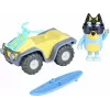 Moose Toys Bluey S9 figuuri & ajoneuvosetti rantakvad Bandit