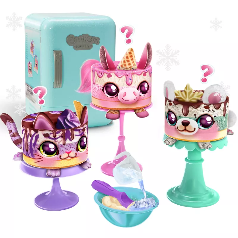 Moose Toys Cookeez Makery Freezy Cakez, poika/tyttö, 5 vuotta, äänellä