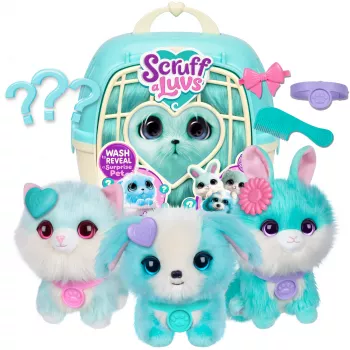 Scruff-a-Luvs Pet Scruffs yksittäispakkaus sininen pehmolelu