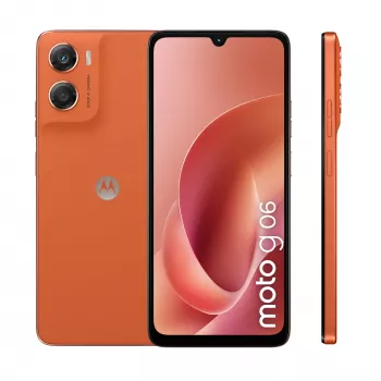 Motorola moto g06 17,5 cm (6,88 tuuman näyttö) Dual SIM Android 15 4G USB Type-C 4 GB 256 GB 5200 mAh oranssi