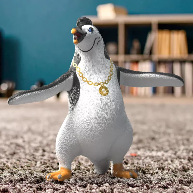 schleich Juri der Pinguin kaulakorulla, 3 vuotta, monivärinen, muovi