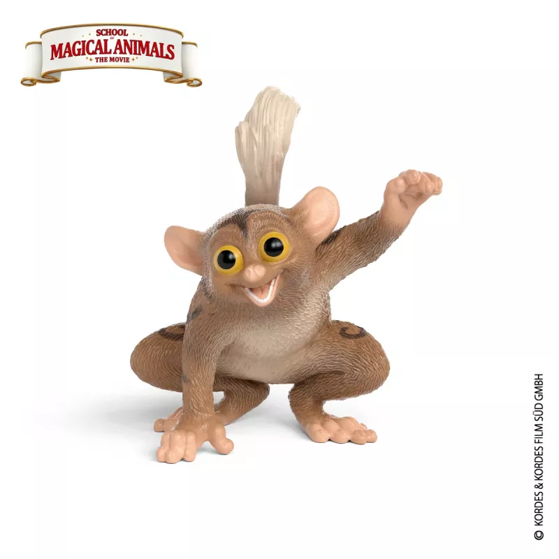 schleich Fitzgeraldo der Koboldmaki, 3 vuotta, monivärinen, muovi
