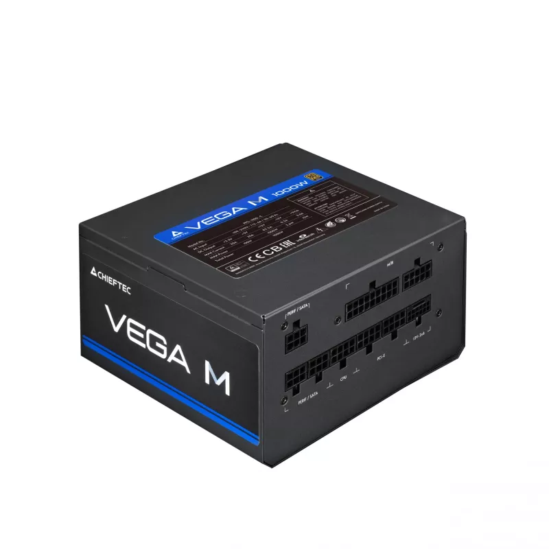 Chieftec Vega PPG-1000-C virtalähde 1000 W 24-pin ATX ATX valkoinen