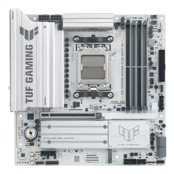 Emolevy ASUS TUF GAMING B850M-PLUS WIFI7 W, AMD B850, kanta AM5, micro ATX, DDR5, 4×DIMM, jopa 256 GB, Wi‑Fi 7, 2,5Gb Ethernet