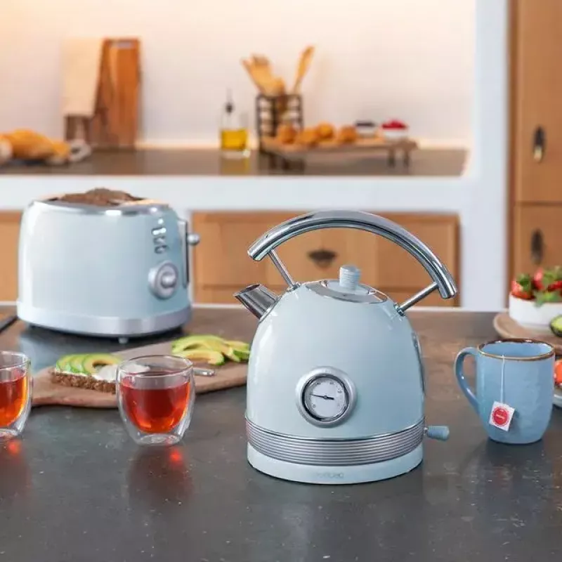 Sähköinen vedenkeitin Cecotec 1,8 l 2200 W vaaleansininen