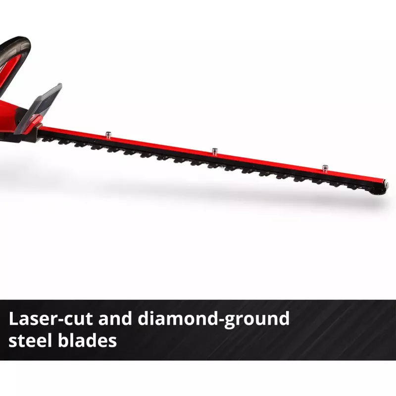 Akkukäyttöinen pensasleikkuri EINHELL GP-CH 18/50 Li BL-Solo — 18V akkualusta, 50 cm terä