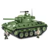 Rakennuspalikat panssarivaunu Cobi M24 Chaffee malli mittakaavassa 1:35, Cobi-2543