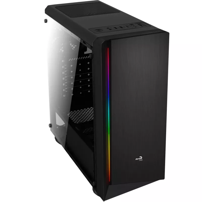 Aerocool RIFT tietokonekotelo Midi Tower musta