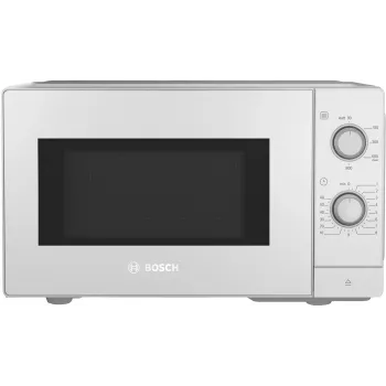 Bosch Serie 2 FL020MW0 valkoinen mikroaaltouuni, yksinään, työtaso, 20 L, 800 W