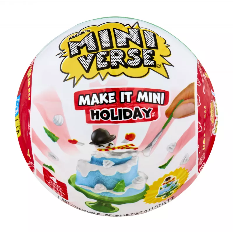 Miniverse Make It Mini Holiday, 8 vuotta, monivärinen, muovi
