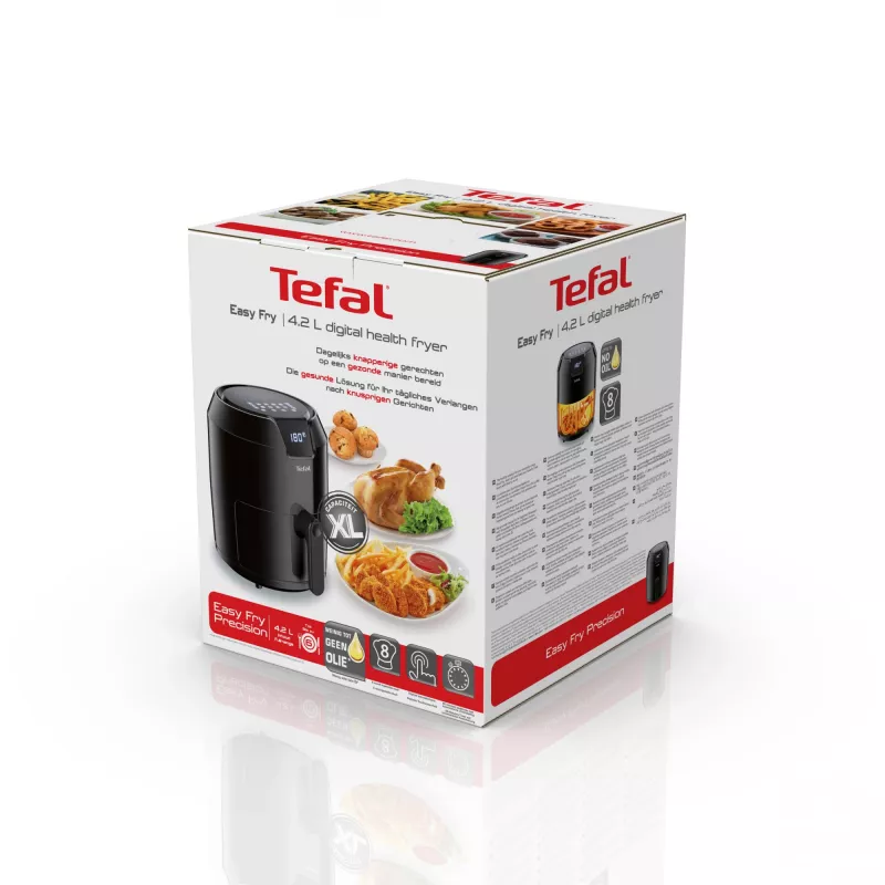 Tefal Easy Fry Precision EY4018 Single 4.2 L itsenäinen 1500 W kiertoilmakypsennin musta