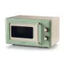 Ariete Vintage Line 3960 vintage-mikroaaltouuni, 800 W, tilavuus 20 l, 3 toimintoa, 5 tehotasoa, ajastin, vihreä