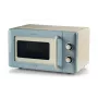 Ariete Vintage Line 3960 vintage-mikroaaltouuni, 800 W, 20 l tilavuus, 3 toimintoa, 5 kypsennystasoa, ajastin, sininen