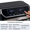 Kiertoilmakypsennin Ariete 4625/00 9 l 2100 W musta hopea