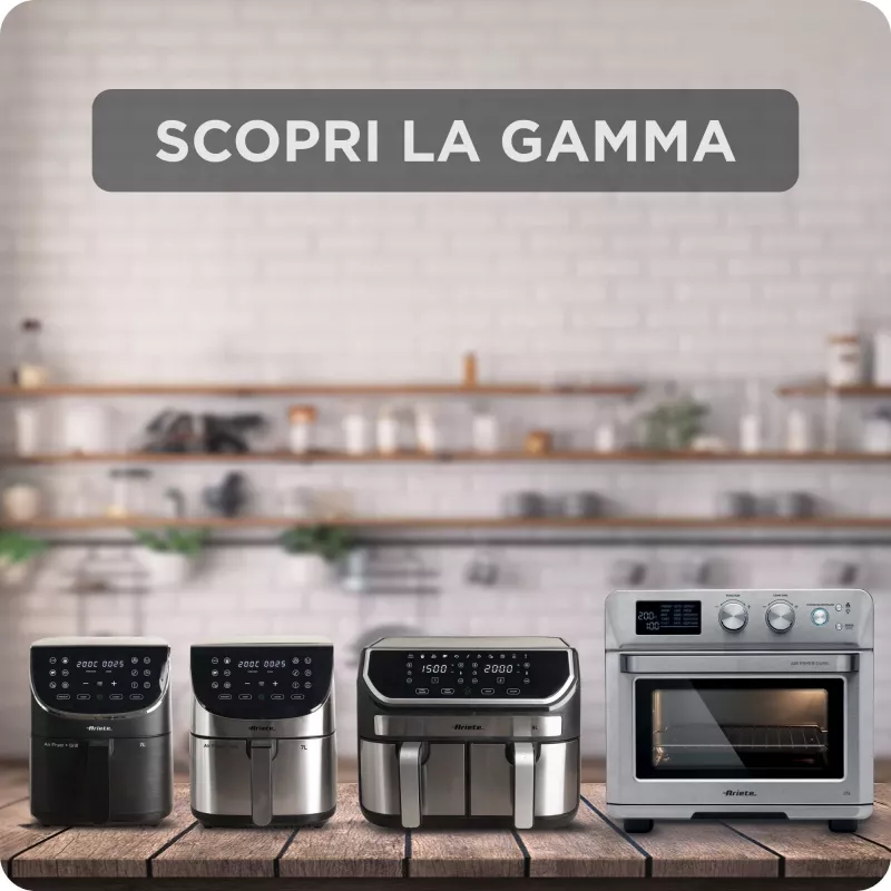 Kiertoilmakypsennin Ariete 4625/00 9 l 2100 W musta hopea