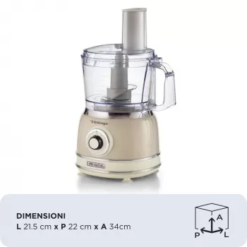Ariete Vintage Line 1781/03 yleiskone 1000 W 2,1 l beige
