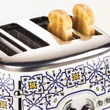 Leivänpaahdin ARIETE Capri 4 viipaletta, 1630 W, valkoinen/monivärinen