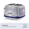 Leivänpaahdin ARIETE Capri 4 viipaletta, 1630 W, valkoinen/monivärinen