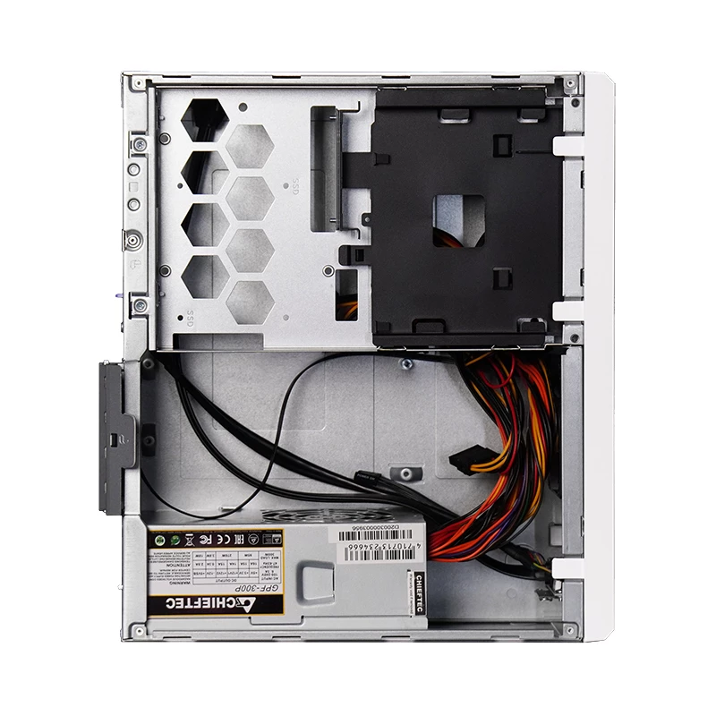Chieftec BE-10W-300 tietokonekotelo Small Form Factor (SFF) valkoinen 300 W