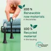 Beurer SC Premium Protection Plus Green Planet sähköiset hammasharjan vaihtoharjaspäät – musta, 4 kpl:n pakkaus