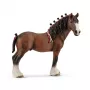 schleich FARM WORLD Clydesdale-ruuna, 3 vuosi/vuotta, maatilan eläimet / maatilalelut, hevoset, monivärinen, muovi, 1 kpl