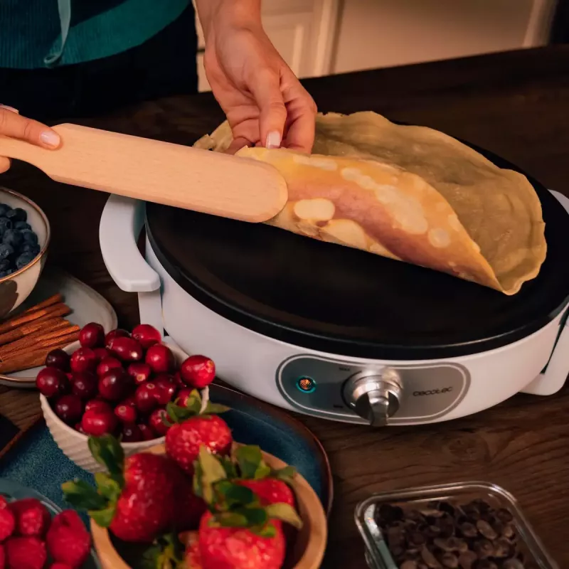 Crêpes-pannu CECOTEC Fun Creepy Crepesmaker valkoinen 1 200 W