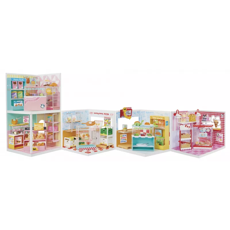 Miniverse Make It Mini SANRIO pelisarja, talo, 8 vuotta, monivärinen, muovi