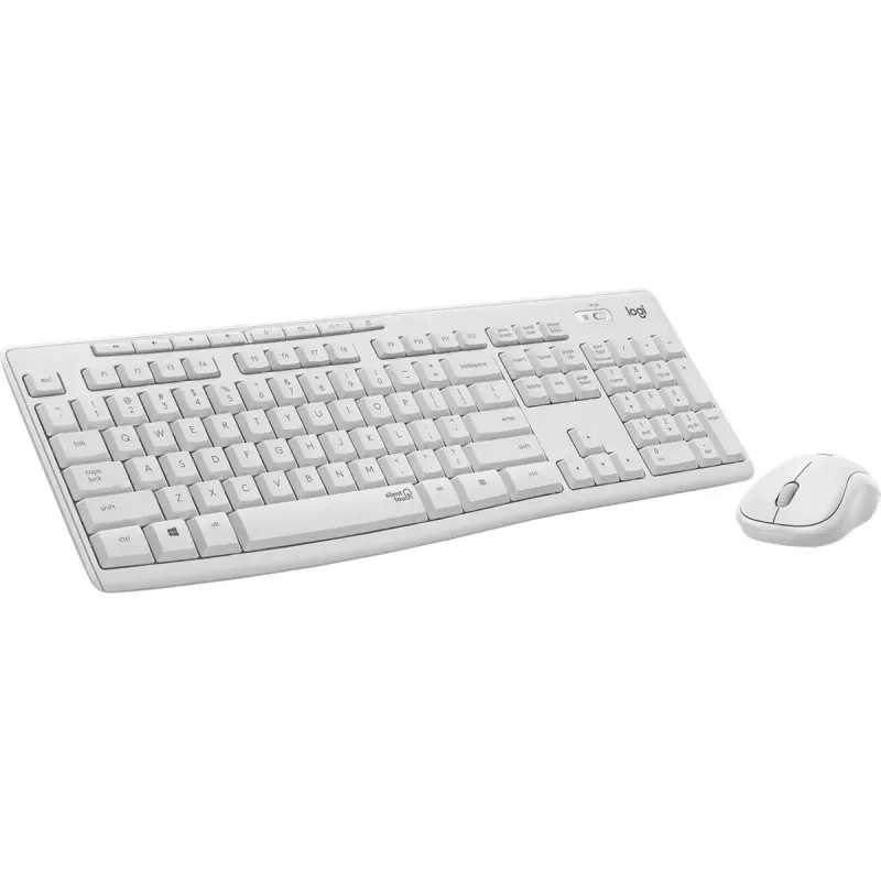 Logitech MK295 Silent Wireless Combo näppäimistö RF Wireless QWERTY US International valkoinen