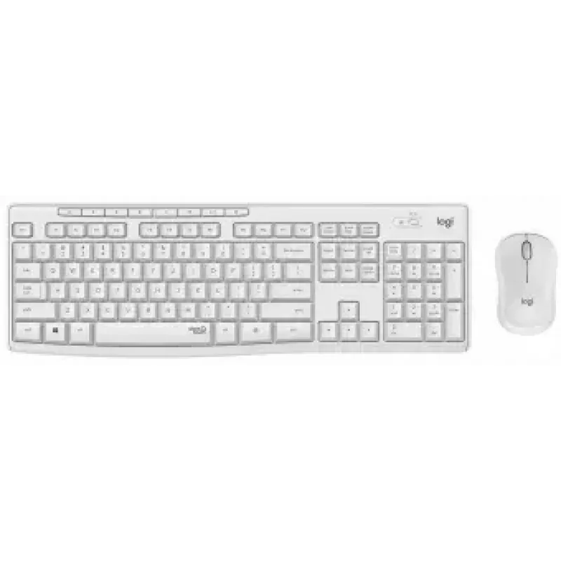 Logitech MK295 Silent Wireless Combo näppäimistö RF Wireless QWERTY US International valkoinen