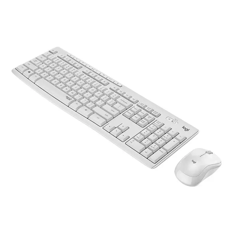 Logitech MK295 Silent Wireless Combo näppäimistö RF Wireless QWERTY US International valkoinen