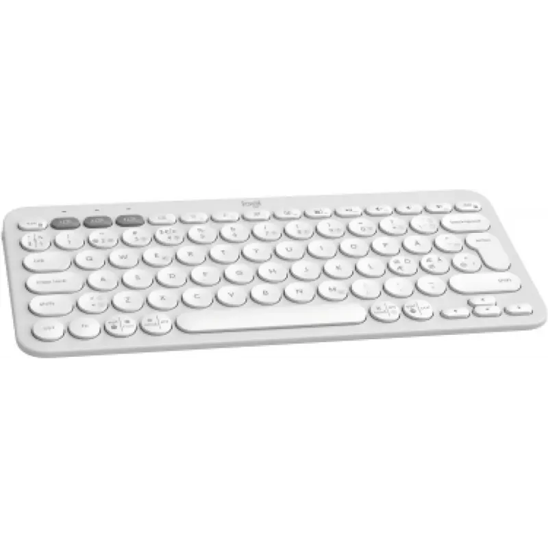 Logitech Pebble Keys 2 K380s näppäimistö yleiskäyttöinen RF Wireless Bluetooth QWERTY tanska suomi norja ruotsi valkoinen