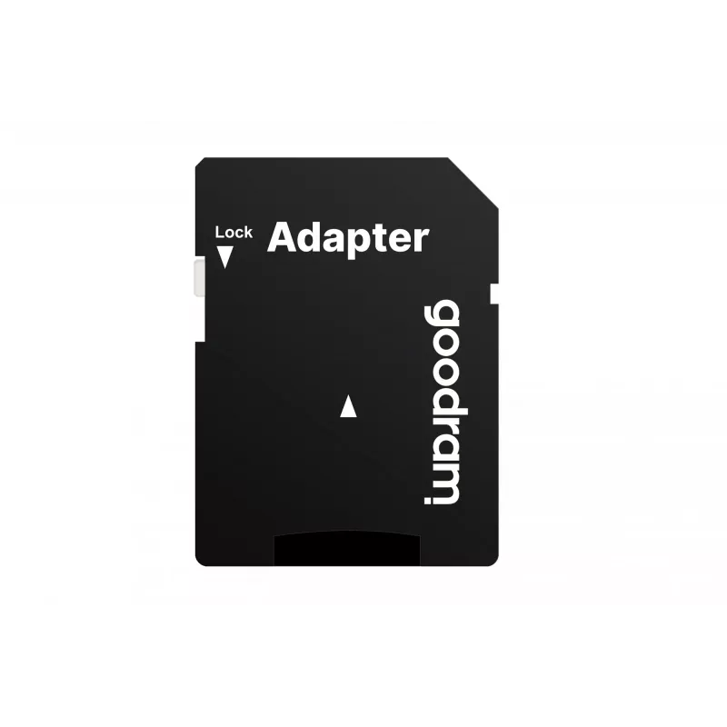 MicroSDXC flash-muisti GOODRAM 128GB UHS‑I Class 10 (luku 100 MB/s, kirjoitus 10 MB/s) SD-sovittimella